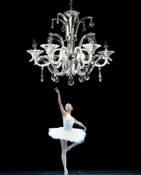 KLASYCZNY ŻYRANDOL KRYSZTAŁOWY 66980 W6