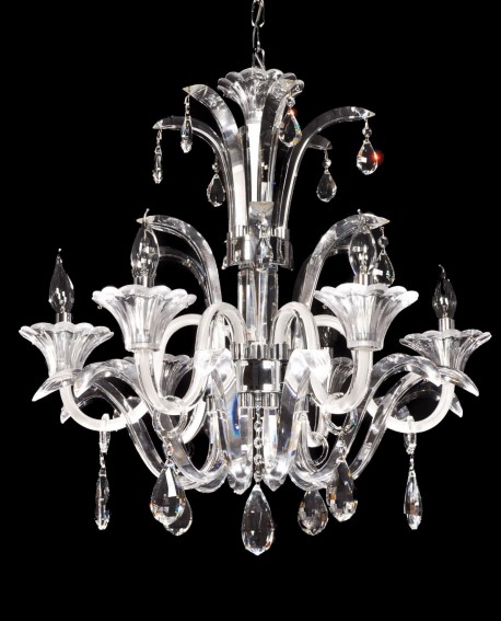 KLASYCZNY ŻYRANDOL KRYSZTAŁOWY 66980 W6