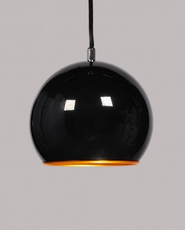 LAMPA WISZĄCA CZARNA AURORA D20