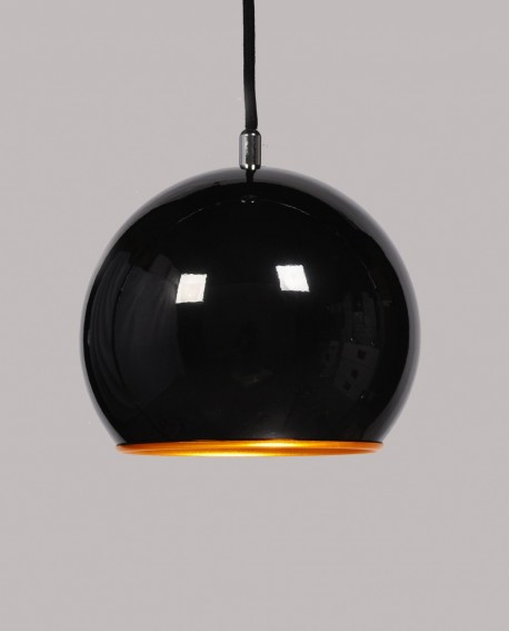LAMPA WISZĄCA CZARNA AURORA D20