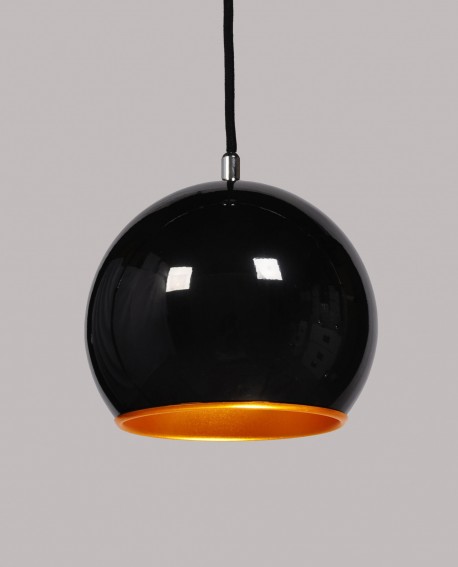 LAMPA WISZĄCA CZARNA AURORA D20