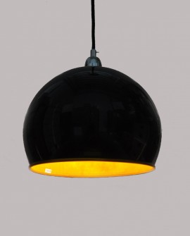 LAMPA WISZĄCA CZARNA AURORA D30