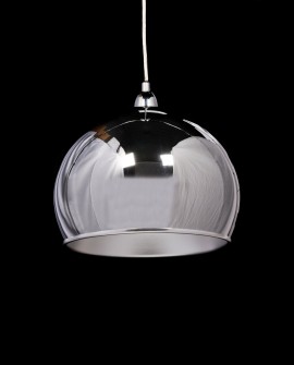 LAMPA WISZĄCA CHROMOWANA AURORA D30