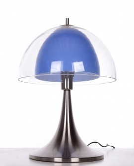 LAMPA NOCNA BIURKOWA NIEBIESKA AGILLA