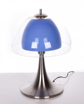 LAMPA NOCNA BIURKOWA NIEBIESKA AGILLA