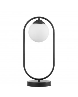 NOWOCZESNA LAMPA BIURKOWA CZARNA VERO W1