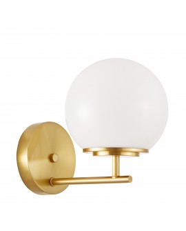 designerski kinkiet glamour mosiężny złoty do salonu eleganckie oświetlenie ścienne styl luksusowy Altona Lumina Deco