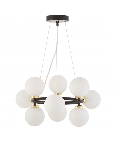 Dekoracyjna lampa z dziewięcioma punktami świetlnymi w stylu nowoczesnym