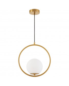 NOWOCZESNA LAMPA WISZĄCA SZCZOTKOWANE ZŁOTO VERO 1A