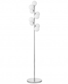 LAMPA STOJĄCA PODŁOGOWA CHROMOWANA PETRICA W9