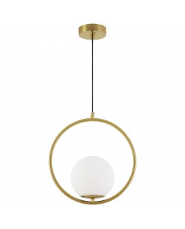NOWOCZESNA LAMPA WISZĄCA SZCZOTKOWANE ZŁOTO VERO 1A