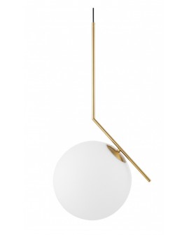 NOWOCZESNA LAMPA WISZĄCA MOSIĘŻNA SORENTO D30