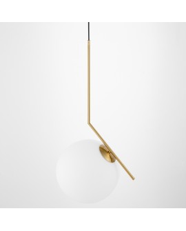 NOWOCZESNA LAMPA WISZĄCA MOSIĘŻNA SORENTO D30