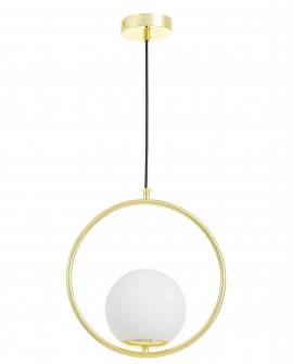 NOWOCZESNA LAMPA WISZĄCA KLASYCZNE ZŁOTO VERO 1A