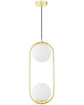NOWOCZESNA LAMPA WISZĄCA KLASYCZNE ZŁOTO VERO 2B