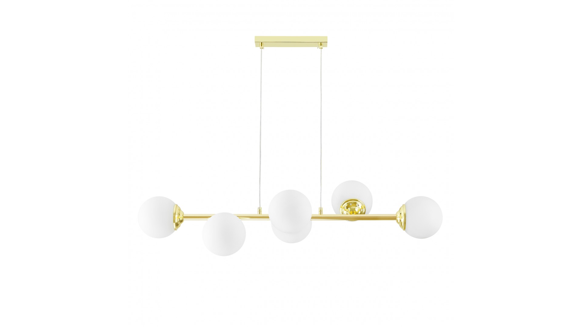 Lampa sufitowa FINO W6 z efektowną linią na sześć punktów światła