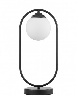 nowoczesna lampa biurkowa czarna vero w1 lampit na białym tle