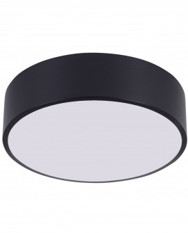 PLAFON LAMPA SUFITOWA CZARNA NOWOCZESNA ORBO D30