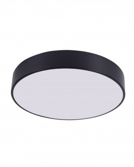 PLAFON LAMPA SUFITOWA CZARNA NOWOCZESNA ORBO D50