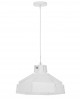 LAMPA WISZĄCA SUFITOWA LOFT BIAŁA DONA W1