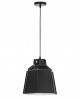 LAMPA WISZĄCA SUFITOWA LOFT CZARNA MONA W1