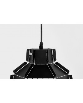 LAMPA WISZĄCA SUFITOWA LOFT CZARNA MONA W1 LUMINA DECO