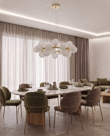 Lampa Marsiada 25 w salonie