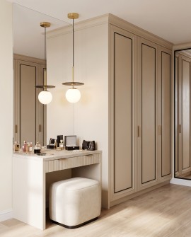 Elegancka czarno-złota szczotkowana lampa wisząca z białym szklanym kloszem Lumina Deco model Daltona