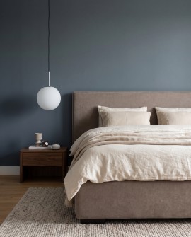 Nowoczesna lampa wisząca Fredica D30 Lumina Deco z chromowaną podsufitką