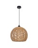 NOWOCZESNA LAMPA WISZĄCA SUFITOWA PLECIONY ŻYRANDOL BOHO 35 CM