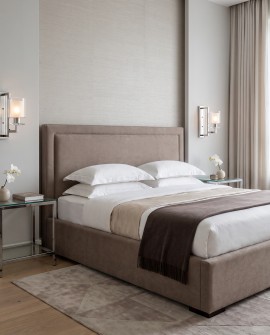 Nowoczesny kinkiet ścienny Manhattan W1 w wykończeniu chromowanym w stylu klasycznym