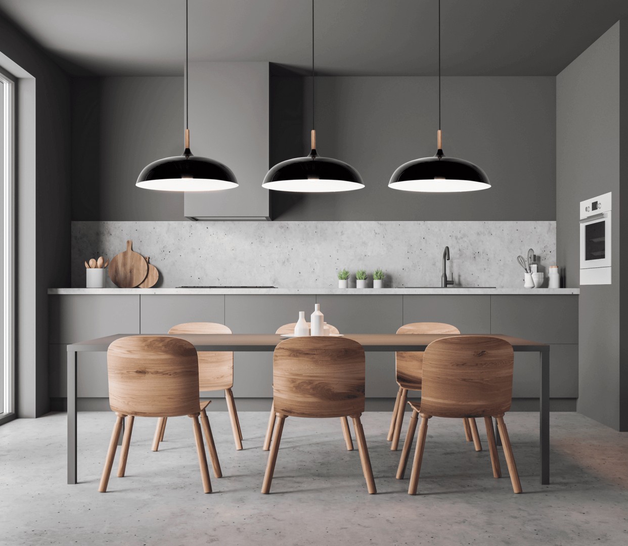 LAMPA WISZĄCA NOWOCZESNA CZARNA VERSI LUMINA DECO