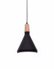 NOWOCZESNA LAMPA WISZĄCA SKANDYNAWSKA ZWIS CZARNA BAFIDO A1