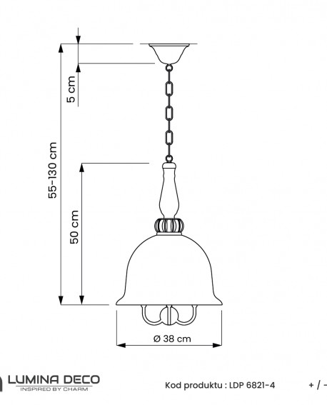 NOWOCZESNA LAMPA WISZĄCA CHROMOWANA BOLEO W4 LUMINA DECO