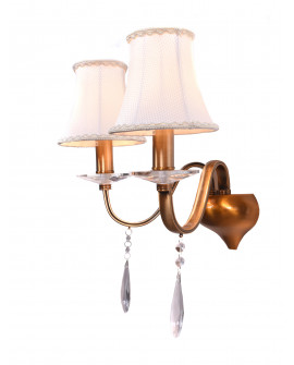 LAMPA ŚCIENNA KINKIET KRYSZTAŁOWY RIFOSSA W2 LUMINA DECO
