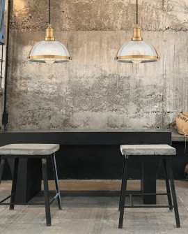 LAMPA WISZĄCA LOFT MOSIĘŻNA BRICO