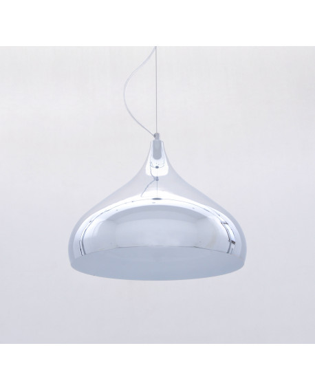 NOWOCZESNA LAMPA WISZĄCA CHROMOWANA FOLINA