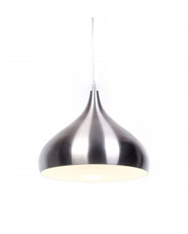 NOWOCZESNA LAMPA WISZĄCA SREBRNA FOLINA