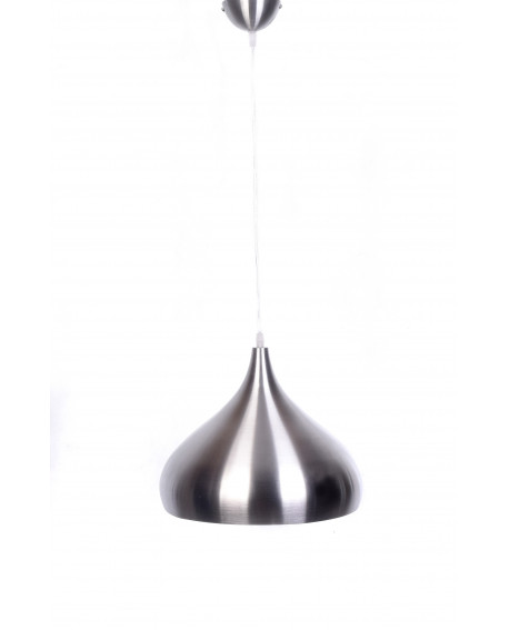 NOWOCZESNA LAMPA WISZĄCA SREBRNA FOLINA