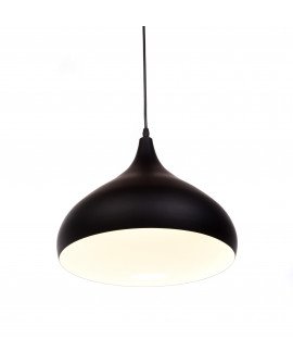 NOWOCZESNA LAMPA WISZĄCA CZARNA FOLINA