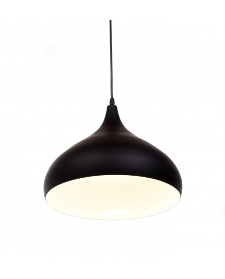 NOWOCZESNA LAMPA WISZĄCA CZARNA FOLINA