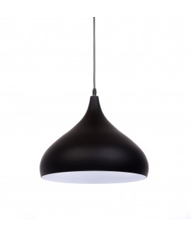 NOWOCZESNA LAMPA WISZĄCA CZARNA FOLINA