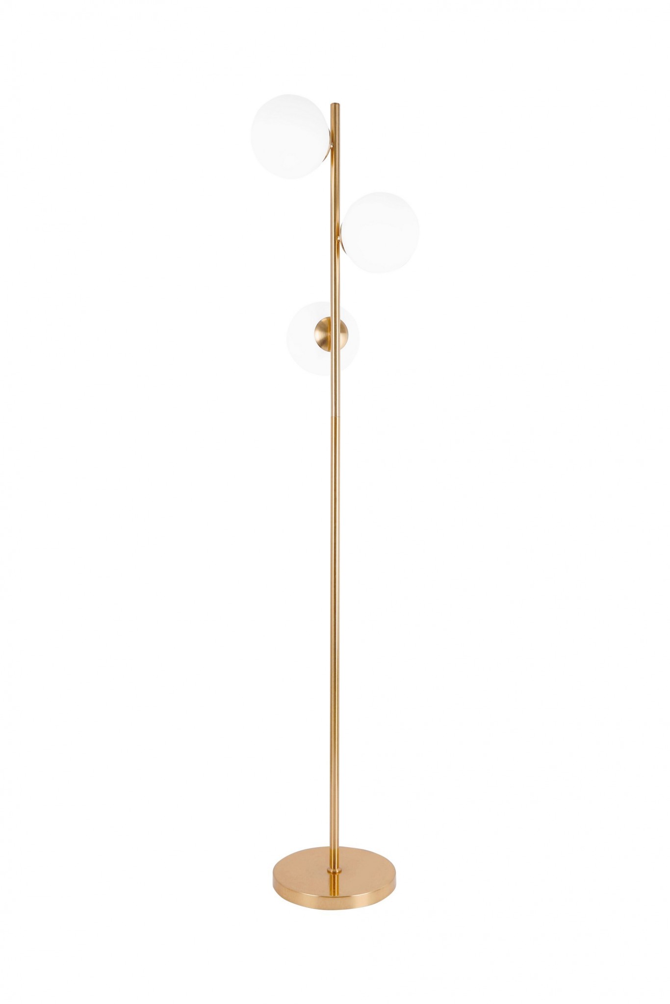 LAMPA STOJĄCA PODŁOGOWA ZŁOTA FREDICA W3